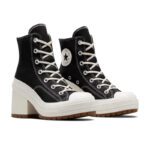 high heel breathable canvas shoes