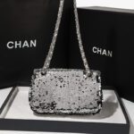 New Arrival Sequin Fashion Chain Bag Portable Crossbody Chain Small Square Bag - Image 3