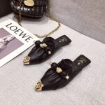 Women's Half-Slippers for Outdoor Wear Spring/Summer Fashion Versatile Lazy Flat Low-Heel Sandals - Image 3