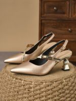 Exclusive for cross-border foreign trade: French-style pointed-toe high-heeled sandals - Image 5