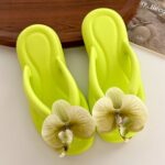 Internet celebrity same style ins Phalaenopsis flip-flops - Image 2