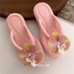 Internet celebrity same style ins Phalaenopsis flip-flops - Image 5