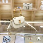 Bamboo bag handbag retro saddle bag