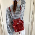 high-end fashion casual small backpack - Image 3