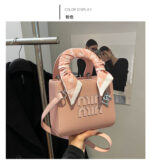 scarf shoulder bag trendy versatile crossbody bag - Image 2
