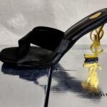 summer outdoor wear evening style high-heeled flip flops - Image 4