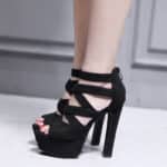 thick heel sandals foreign trade Roman shoes