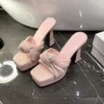 open toe bowknot super high heel sandals for women - Image 4