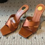 summer outdoor wear evening style high-heeled flip flops
