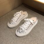 summer rhinestone lazy breathable women's shoes - Image 3