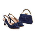 Cross-border new women's banquet shoe bag set - Image 3
