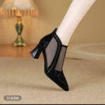breathable spring and summer mesh boots shoes