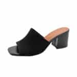 high heel square head sandals - Image 5