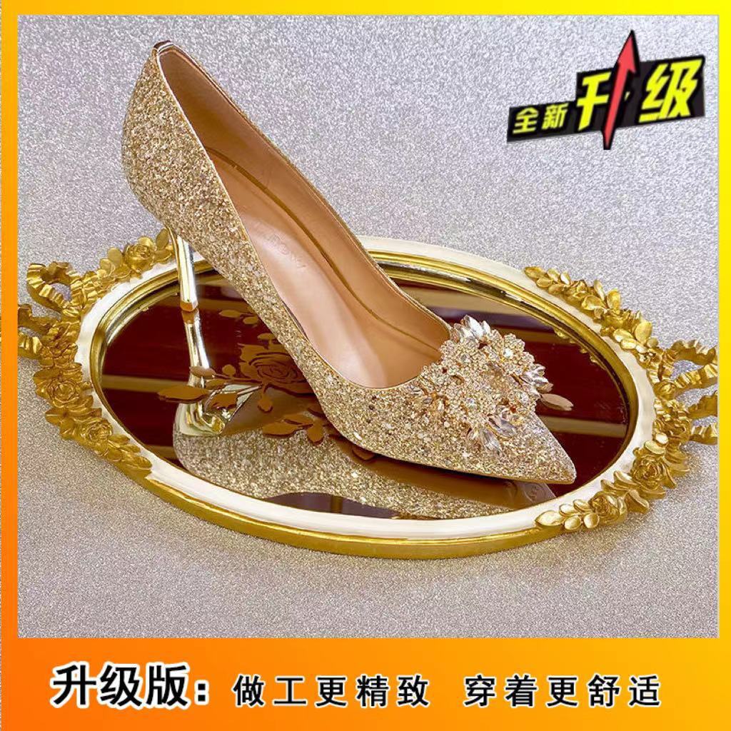 O1CN01av8N9f1m2Q919yBDY_!!2218665124896-0-cib main wedding shoes wedding niche - Image 1