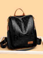 leather female student schoolbag - Image 3