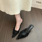 fashion pointed toe stiletto sandals wholesale - Image 3