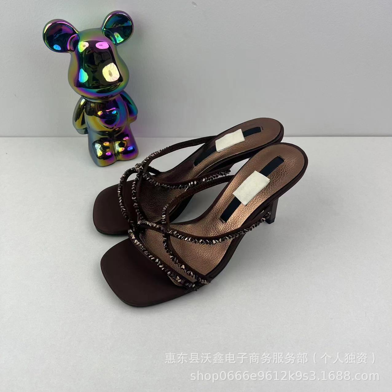 O1CN01s8bdpK2Dy7dSj740f_!!2217882518677-0-cib Zara women's fashion stiletto heel sandals - Image 1
