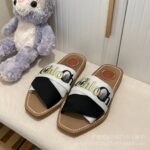 Premium Chloe Roman flat slippers - Image 5