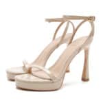 Zubumei 2025 new sexy bridesmaid banquet stiletto high heels - Image 6