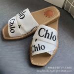 Premium Chloe Roman flat slippers