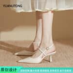 Yuanlitong 2025 spring women's fashion pointed high heels - Image 6