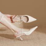 Yuanlitong 2025 spring women's fashion pointed high heels - Image 2
