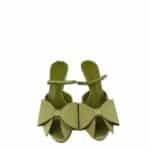 Zara 2025 summer new style satin texture bow decoration mule high heels - Image 5