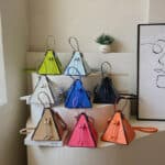 Triangle bag fashion candy color personality design shoulder bag - Image 2