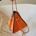 Triangle bag fashion candy color personality design shoulder bag - Image 5