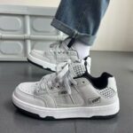 Unisex breathable loaf shoes, versatile student height-increasing skateboard shoes - Image 2