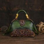 Premium Retro women's bag original European and American trendy messenger bag - Image 5