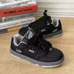 Unisex breathable loaf shoes, versatile student height-increasing skateboard shoes