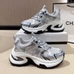 Spring Women's Chunky Platform Shoes, New Style, Breathable Mesh Shoe
