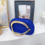 Acrylic Retro Metal Handle Single Shoulder Bag - Image 6