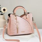 Atmospheric texture handbag crocodile leather pattern shoulder bag - Image 2
