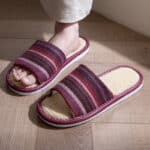 Summer Linen Slippers Women's Indoor Sweat-absorbent Beach Couple Slippers - Image 6