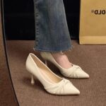 Autumn Pointed Toe High Heels Women's Fashion Stiletto High Heel