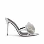 Wind flower high heel sandals temperament thin heel pointed flower high heel sandals - Image 5