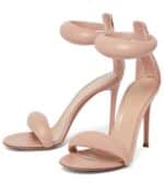 New Women's Sandals Three-dimensional Trendy Soft European and American-style Genuine Leather Gold Open Toe Shoe - Image 10