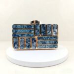 Acrylic evening bag, versatile summer evening gown small square bag, women's banquet handbag, cell phone clutch, shoulder bag - Image 2
