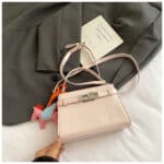 Summer Fashion Handbag for Women, Crocodile Pattern, Elegant Shoulder Crossbody Bag - Image 7