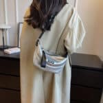 Super Popular Crossbody Bag Korean Style Versatile Dumpling Bag - Image 6