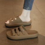 Women's platform Roman sandals, new spring 2026 style