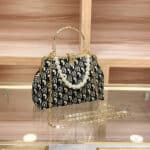 Light Luxury Evening Bag New Chinese Style National Style Cheongsam Pearl Bag - Image 2