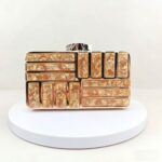 Acrylic evening bag, versatile summer evening gown small square bag, women's banquet handbag, cell phone clutch, shoulder bag - Image 6