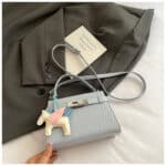 Summer Fashion Handbag for Women, Crocodile Pattern, Elegant Shoulder Crossbody Bag - Image 11