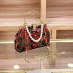 Light Luxury Evening Bag New Chinese Style National Style Cheongsam Pearl Bag - Image 8