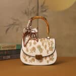 New Chinoiserie Suzhou Embroider Camellia Bag Bamboo Bag