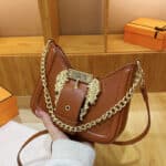 New Versace Baroque Style European and American Retro Metal Accessories Handbag - Image 4