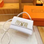 Trendy Fashion Textured Women's Small Square Versace Bag - Image 3